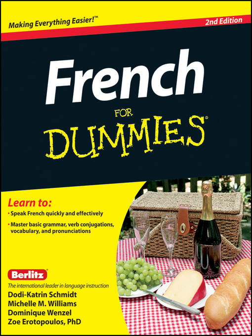 Title details for French For Dummies by Zoe Erotopoulos - Available